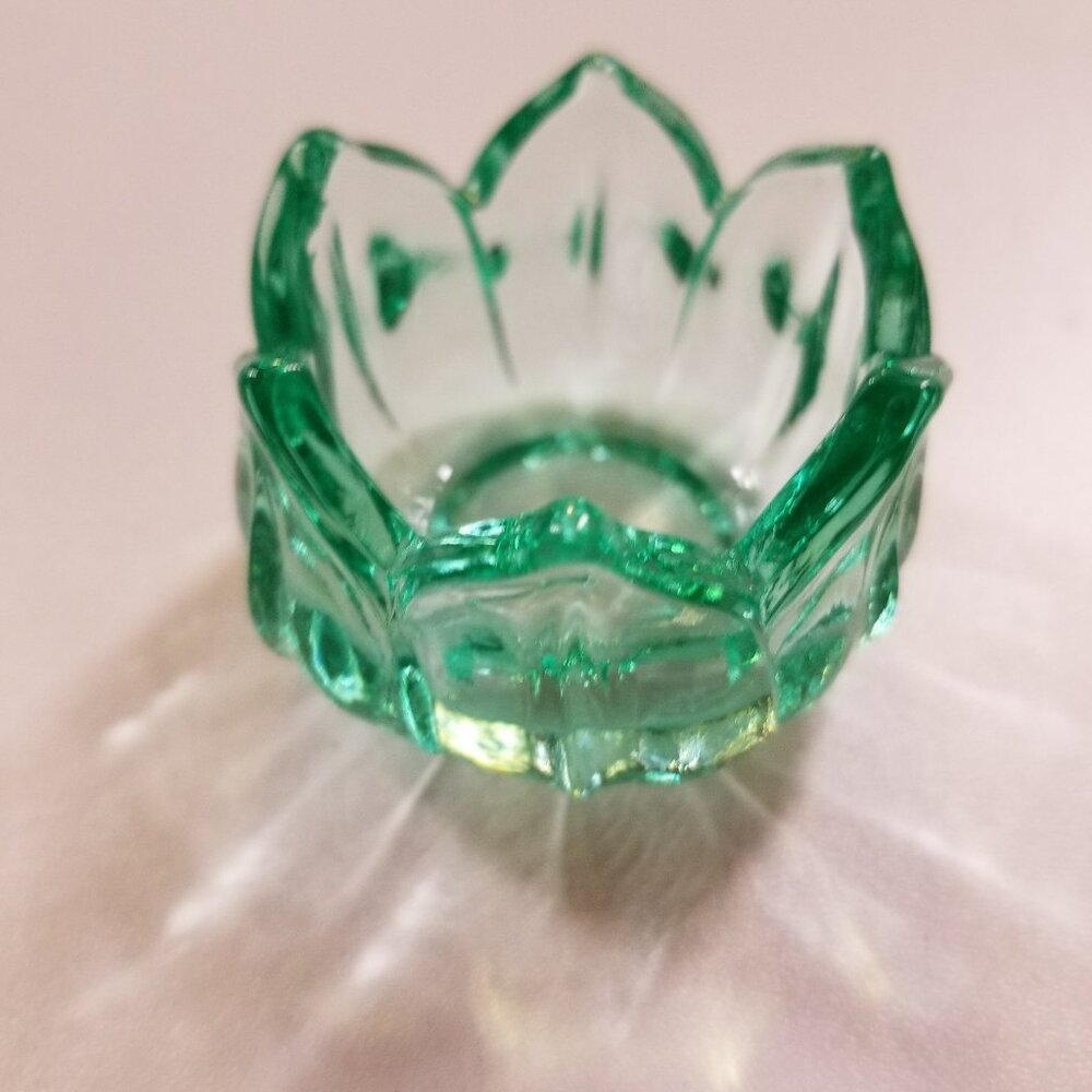 Rare Depression Glass Tulip Ring Dish